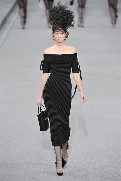 chanel women's dresses|Chanel tight dress.